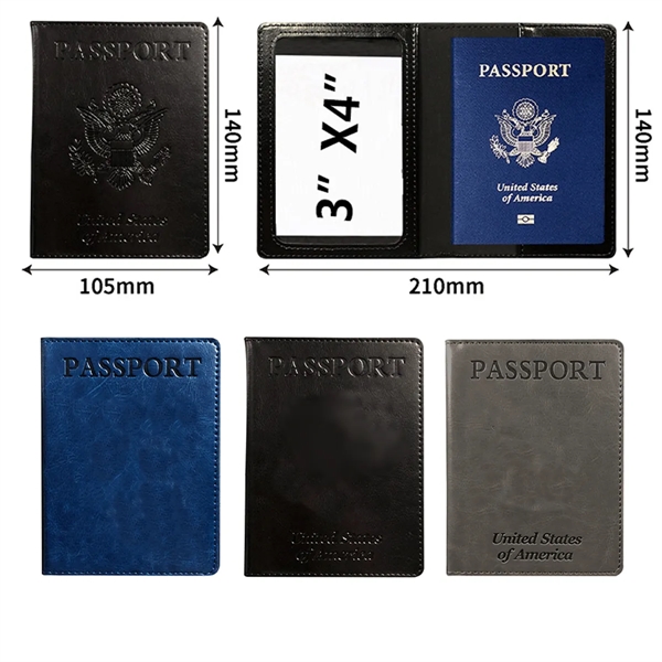 Rfid Leather Passport cover
