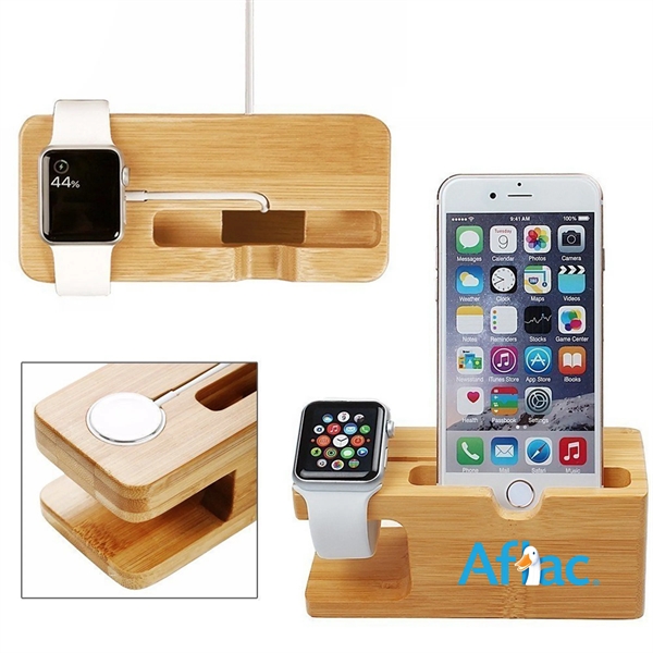 Bamboo Charging Stand - Bamboo Charging Stand - Image 0 of 4