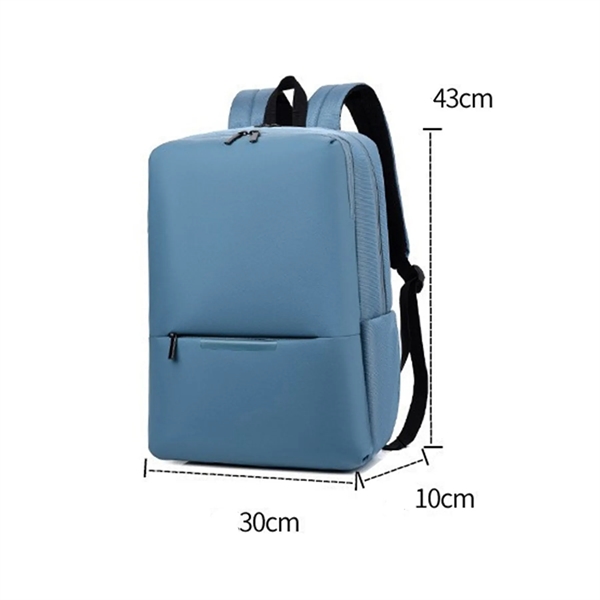 Nylon Business Shoulder Computer Backpack - Nylon Business Shoulder Computer Backpack - Image 4 of 5