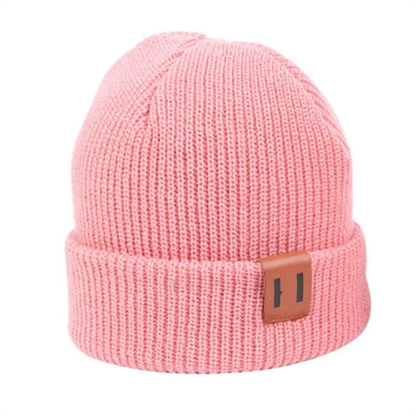 Autumn And Winter Warm Knitted All Match Beanie Cap - Autumn And Winter Warm Knitted All Match Beanie Cap - Image 3 of 9