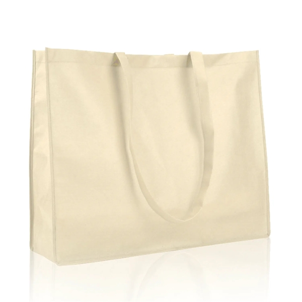 Non-Woven Large Gusset Tote Bag USA Decorated (20"x16"x 6") - Non-Woven Large Gusset Tote Bag USA Decorated (20"x16"x 6") - Image 3 of 16