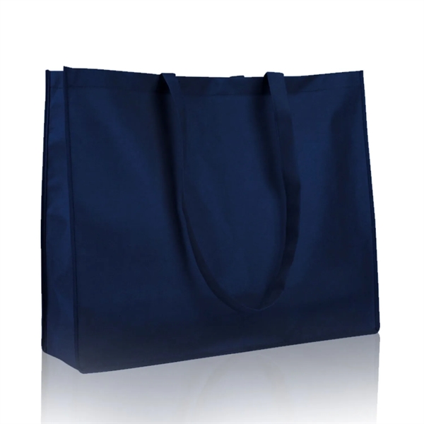 Non-Woven Large Gusset Tote Bag USA Decorated (20"x16"x 6") - Non-Woven Large Gusset Tote Bag USA Decorated (20"x16"x 6") - Image 4 of 16