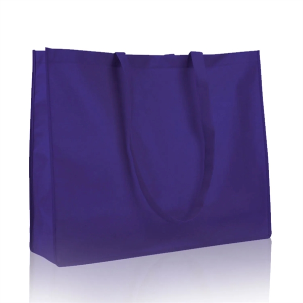 Non-Woven Large Gusset Tote Bag USA Decorated (20"x16"x 6") - Non-Woven Large Gusset Tote Bag USA Decorated (20"x16"x 6") - Image 8 of 16