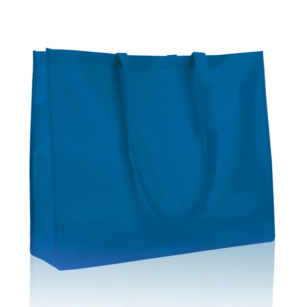 Non-Woven Large Gusset Tote Bag USA Decorated (20"x16"x 6") - Non-Woven Large Gusset Tote Bag USA Decorated (20"x16"x 6") - Image 7 of 16