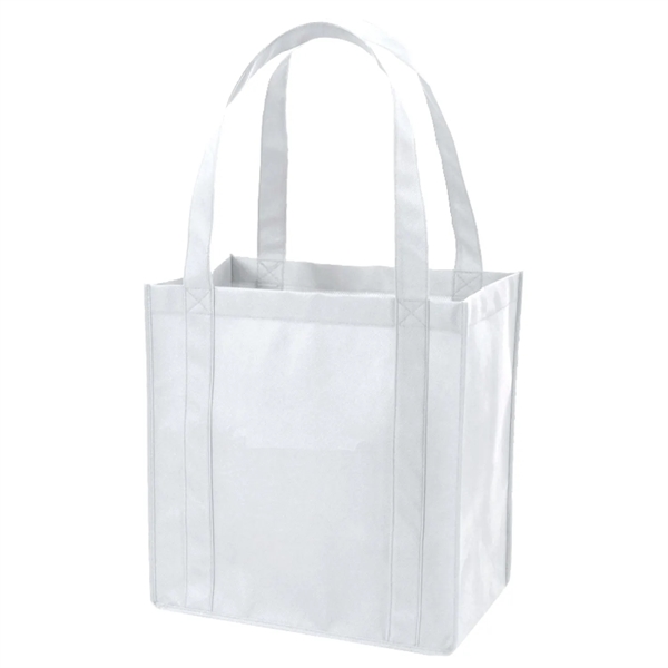 Non-Woven Tote Shopping Bag With bottom Gusset (12"x13"x8") - Non-Woven Tote Shopping Bag With bottom Gusset (12"x13"x8") - Image 12 of 26