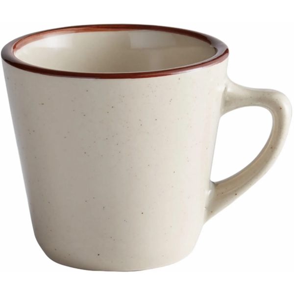 7 oz Brown Speckle Narrow Rim Stoneware Coffee Cup / Mug - 7 oz Brown Speckle Narrow Rim Stoneware Coffee Cup / Mug - Image 1 of 1