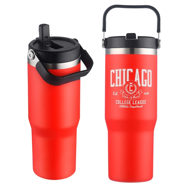 Tollara 30 oz Vacuum Insulated Tumbler with Flip Top Spout - Tollara 30 oz Vacuum Insulated Tumbler with Flip Top Spout - Image 5 of 5