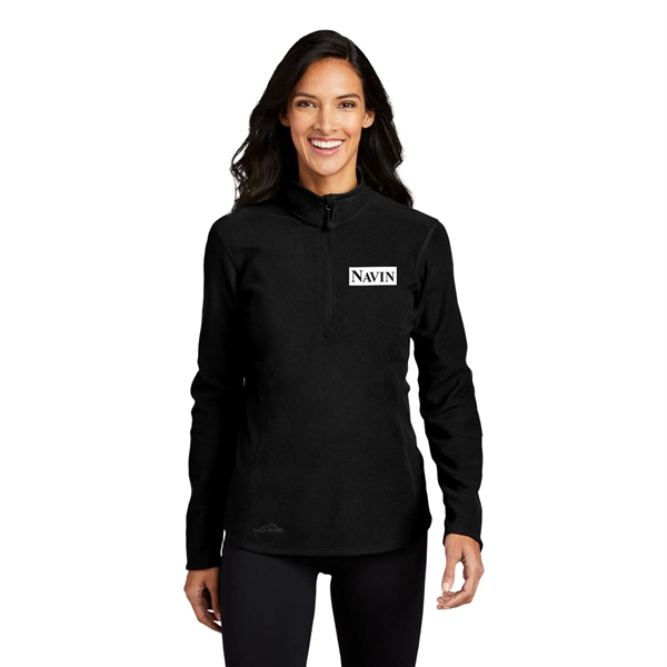 Eddie Bauer® Ladies Half-Zip Microfleece Jacket - Eddie Bauer® Ladies Half-Zip Microfleece Jacket - Image 0 of 4
