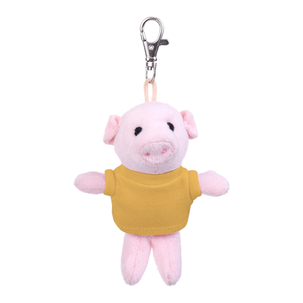 Soft Plush Farm Animals Keychain with Tee - Soft Plush Farm Animals Keychain with Tee - Image 3 of 47
