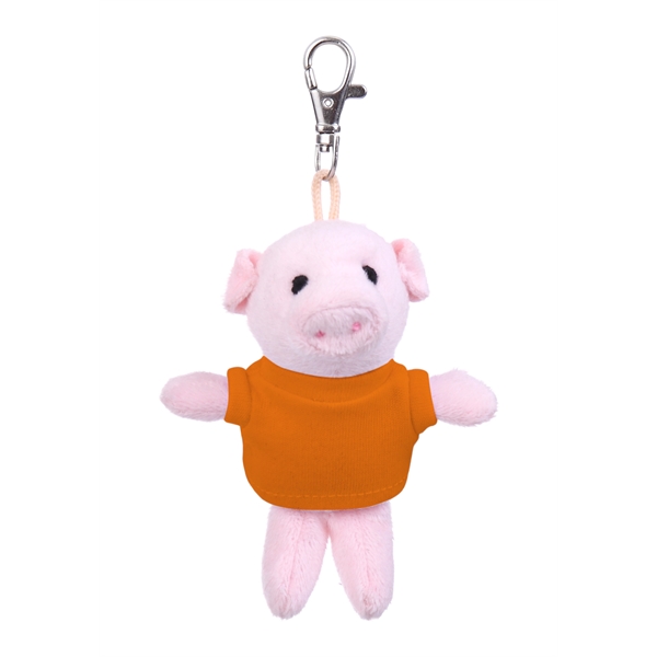 Soft Plush Farm Animals Keychain with Tee - Soft Plush Farm Animals Keychain with Tee - Image 6 of 47