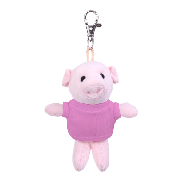 Soft Plush Farm Animals Keychain with Tee - Soft Plush Farm Animals Keychain with Tee - Image 7 of 47
