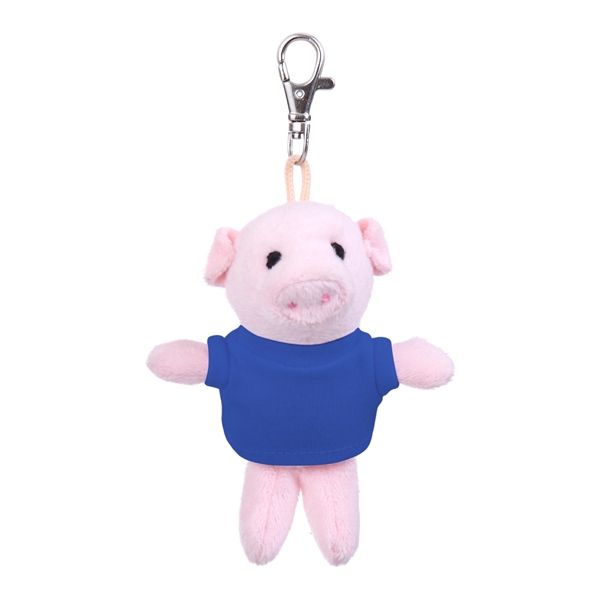 Soft Plush Farm Animals Keychain with Tee - Soft Plush Farm Animals Keychain with Tee - Image 8 of 47