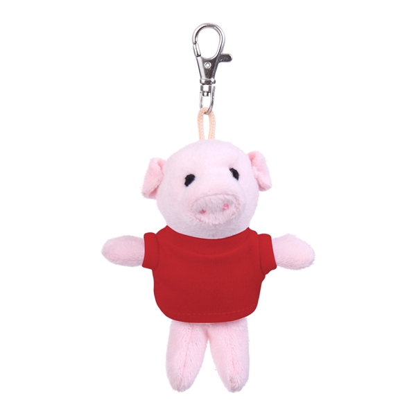 Soft Plush Farm Animals Keychain with Tee - Soft Plush Farm Animals Keychain with Tee - Image 9 of 47