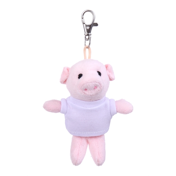 Soft Plush Farm Animals Keychain with Tee - Soft Plush Farm Animals Keychain with Tee - Image 11 of 47