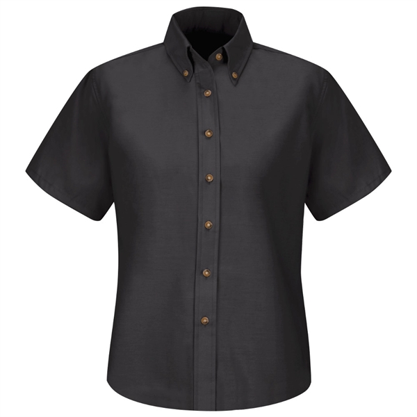 Red Kap® Women's Short Sleeve Poplin Dress Shirt - Red Kap® Women's Short Sleeve Poplin Dress Shirt - Image 0 of 7