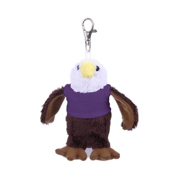 Soft Plush Bird Keychain with Tee - Soft Plush Bird Keychain with Tee - Image 1 of 12