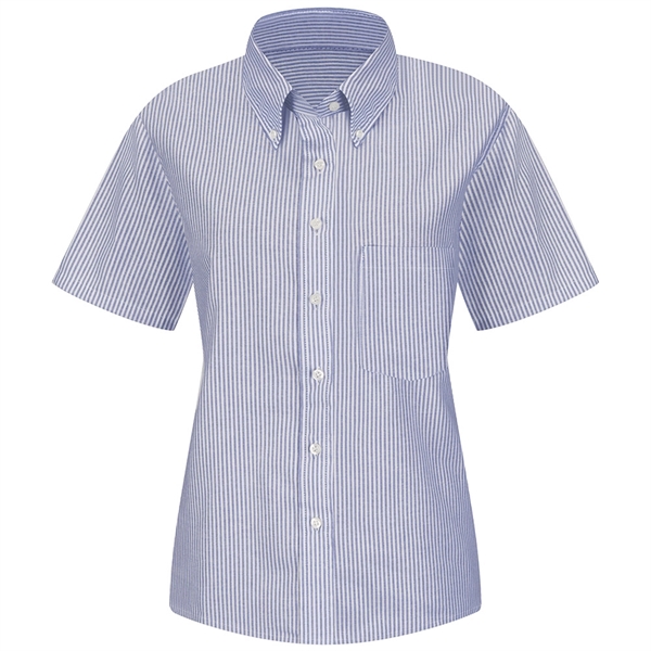 Red Kap® Women's Short Sleeve Executive Oxford Dress Shirt - Red Kap® Women's Short Sleeve Executive Oxford Dress Shirt - Image 3 of 3