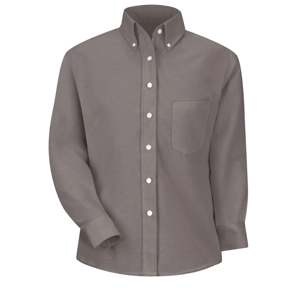 Red Kap® Women's Long Sleeve Executive Oxford Dress Shirt - Red Kap® Women's Long Sleeve Executive Oxford Dress Shirt - Image 2 of 3