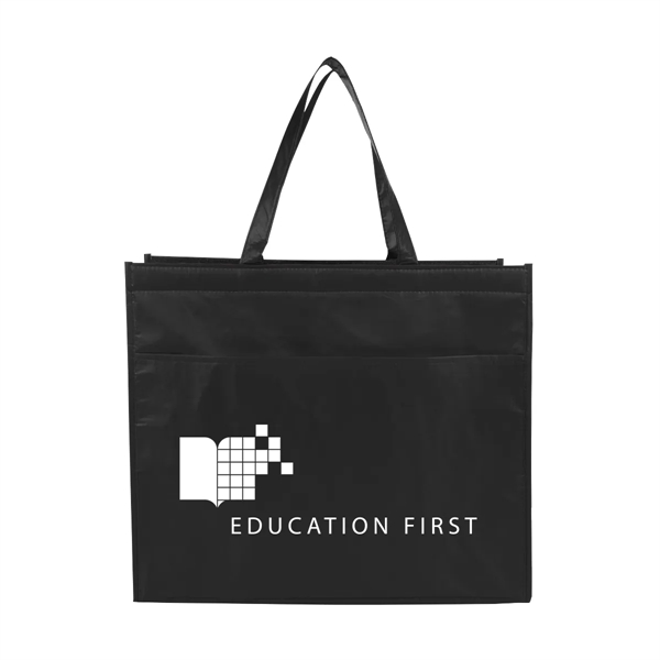 Matte Cooler Tote Bag With 100% RPET Material - Matte Cooler Tote Bag With 100% RPET Material - Image 1 of 11