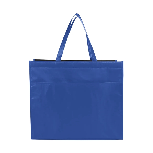 Matte Cooler Tote Bag With 100% RPET Material - Matte Cooler Tote Bag With 100% RPET Material - Image 11 of 11