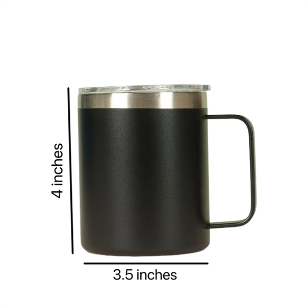 BPA Free 12oz. Insulated Coffee Mug with Lid - BPA Free 12oz. Insulated Coffee Mug with Lid - Image 1 of 9