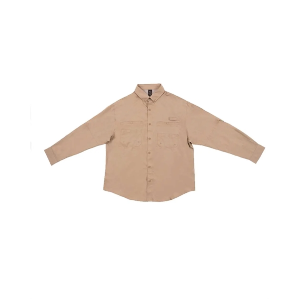 Burnside Baja Long Sleeve Fishing Shirt - Burnside Baja Long Sleeve Fishing Shirt - Image 7 of 10