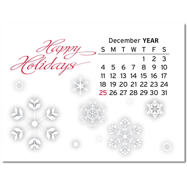 Oval Shaped Peel-N-Stick Calendar - Oval Shaped Peel-N-Stick Calendar - Image 3 of 5