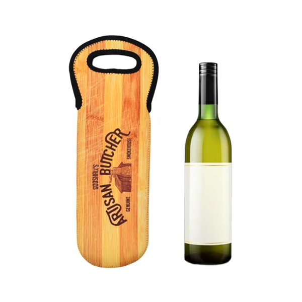 Neoprene Wine Bottle Cooler - Neoprene Wine Bottle Cooler - Image 0 of 3
