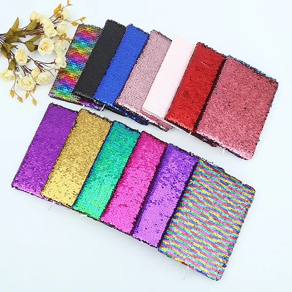 A5 Journal Mermaid Sequin Notebooks - A5 Journal Mermaid Sequin Notebooks - Image 1 of 6