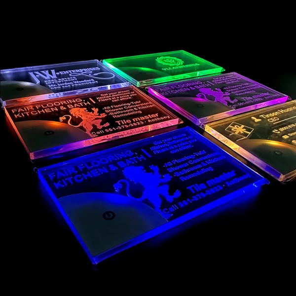 Led Acrylic Business Card - Led Acrylic Business Card - Image 2 of 3