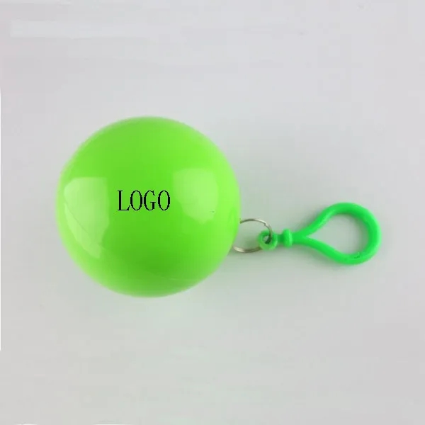 Spherical Portable Disposable Rain Poncho - Spherical Portable Disposable Rain Poncho - Image 5 of 6