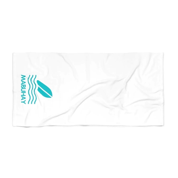 35" X 60" Premium Cotton Terry Beach Towel