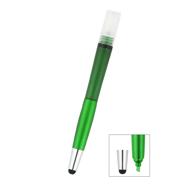 Refillable Spray Bottle With Highlighter & Stylus - Refillable Spray Bottle With Highlighter & Stylus - Image 3 of 8