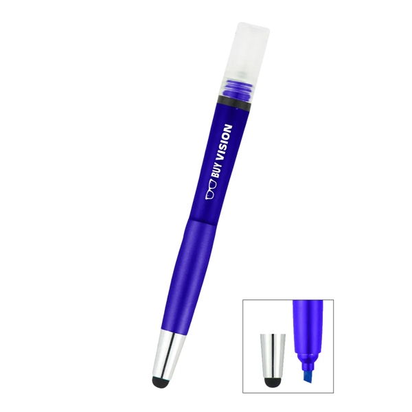 Refillable Spray Bottle With Highlighter & Stylus - Refillable Spray Bottle With Highlighter & Stylus - Image 8 of 8