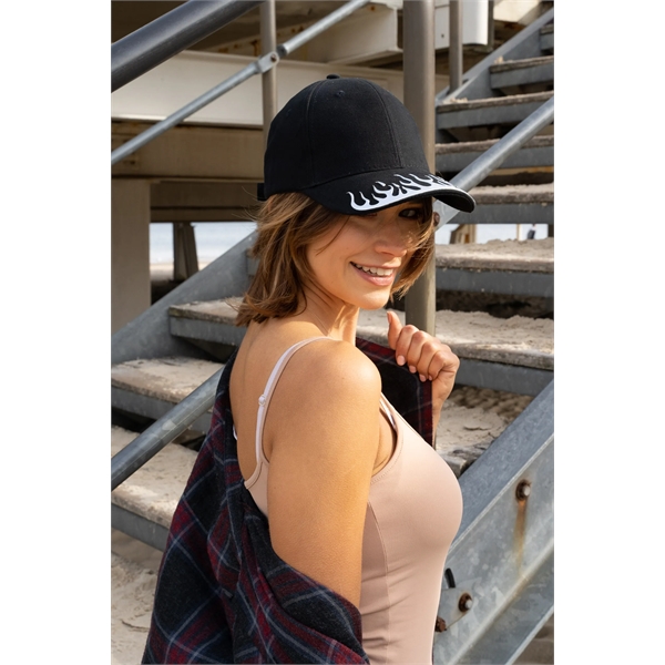 Brushed Heavy Cotton with Liquid Metal Flame - Brushed Heavy Cotton with Liquid Metal Flame - Image 2 of 2