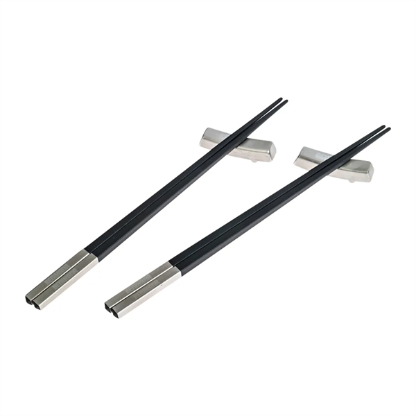 Stainless Steel Chopstick Set in Gift Box - Stainless Steel Chopstick Set in Gift Box - Image 6 of 6