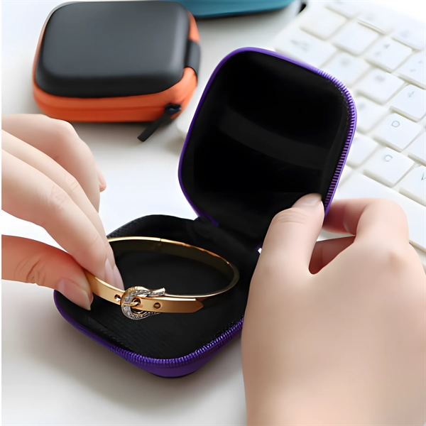 Square Earbud Carrying Case - Square Earbud Carrying Case - Image 9 of 9
