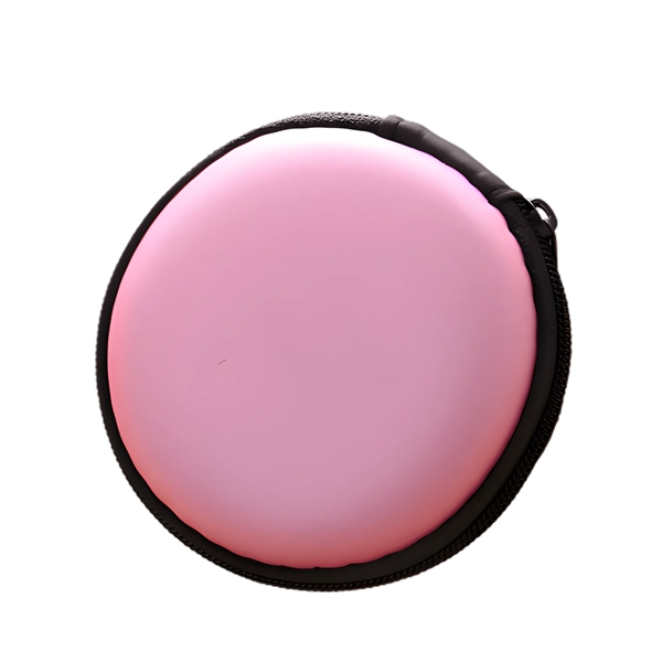 Round Earbud Carrying Case - Round Earbud Carrying Case - Image 2 of 6