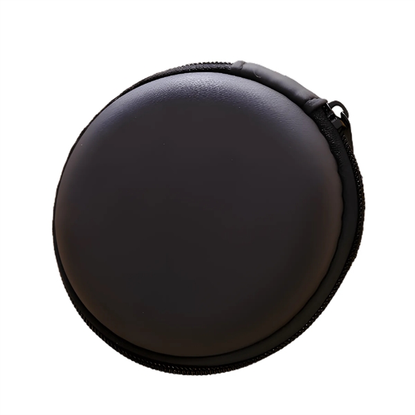 Round Earbud Carrying Case - Round Earbud Carrying Case - Image 4 of 6