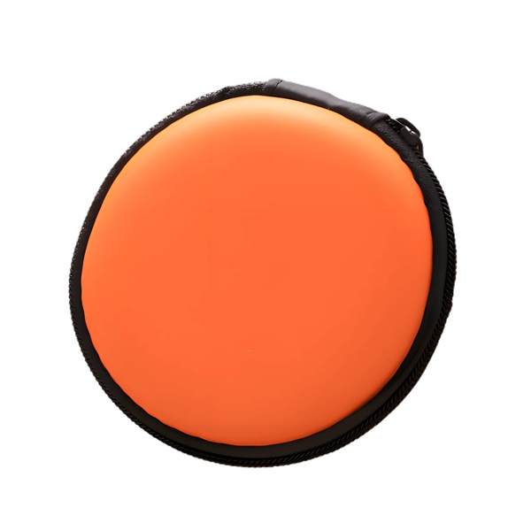Round Earbud Carrying Case - Round Earbud Carrying Case - Image 5 of 6
