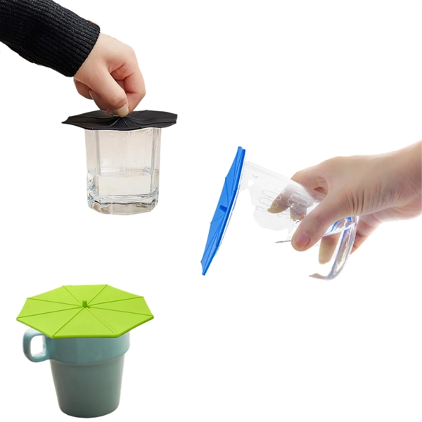 Silicone Umbrella Mug Cup Lid - Silicone Umbrella Mug Cup Lid - Image 8 of 8