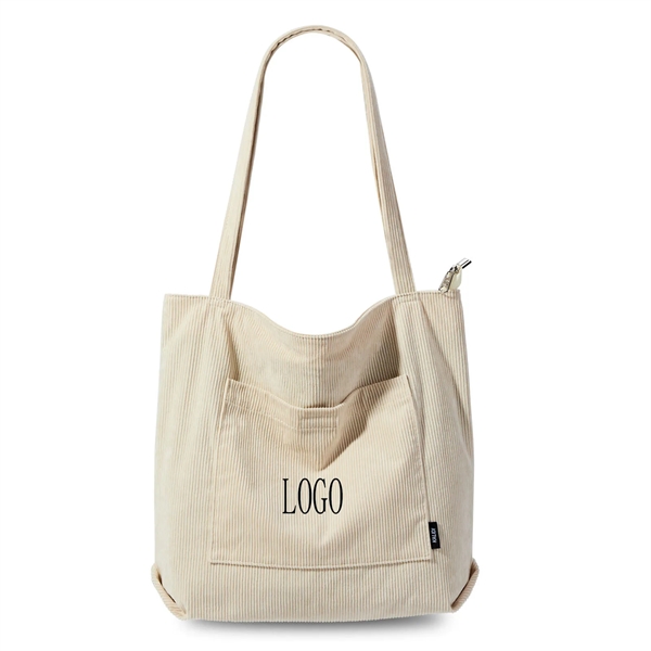 Women's corduroy tote bag - Women's corduroy tote bag - Image 0 of 3