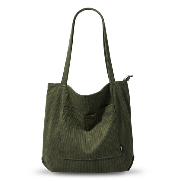 Women's corduroy tote bag - Women's corduroy tote bag - Image 1 of 3