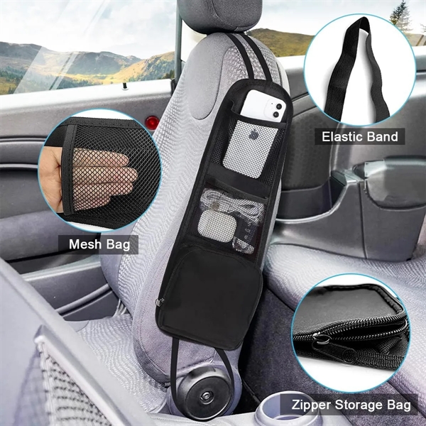 Car Seat Side Organizer Storage Hanging Bag - Car Seat Side Organizer Storage Hanging Bag - Image 1 of 2