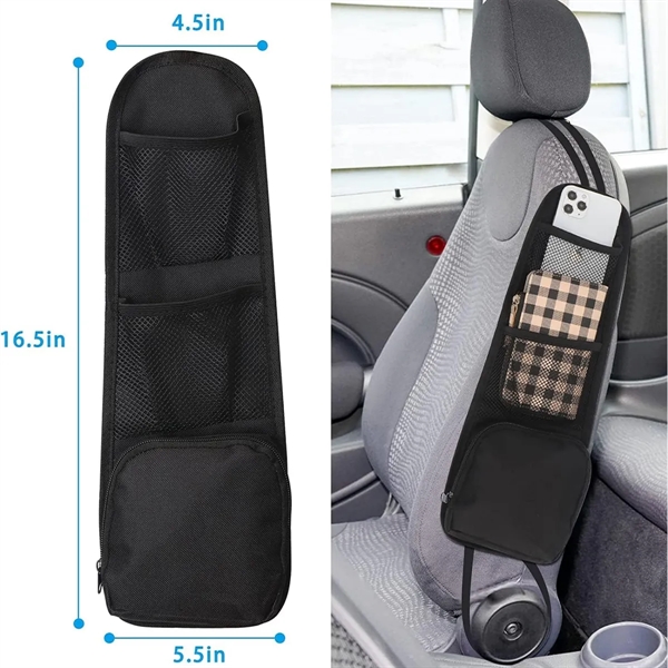 Car Seat Side Organizer Storage Hanging Bag - Car Seat Side Organizer Storage Hanging Bag - Image 2 of 2