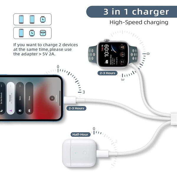 Watch And Phone Charger Cable - Watch And Phone Charger Cable - Image 1 of 4
