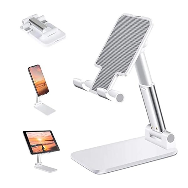 Height Adjustable Foldable Cell Phone Stand - Height Adjustable Foldable Cell Phone Stand - Image 0 of 3