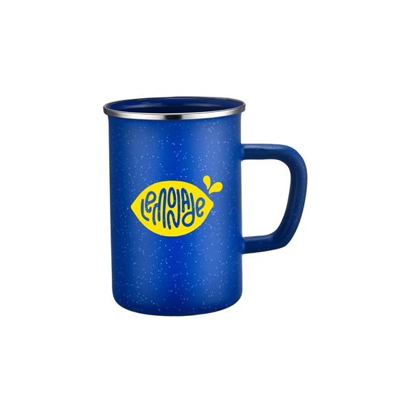 22 oz Enamel Camping Mug - 22 oz Enamel Camping Mug - Image 1 of 5
