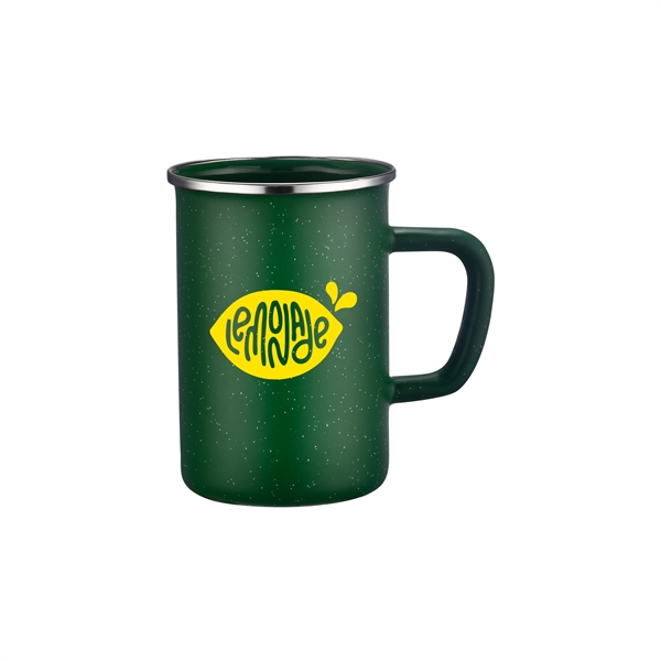 22 oz Enamel Camping Mug - 22 oz Enamel Camping Mug - Image 2 of 5
