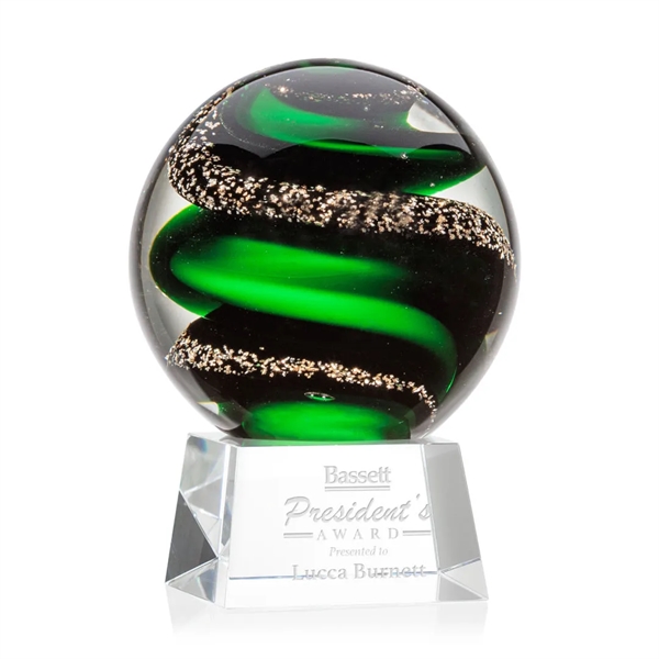 Zodiac Award on Robson Base - Clear